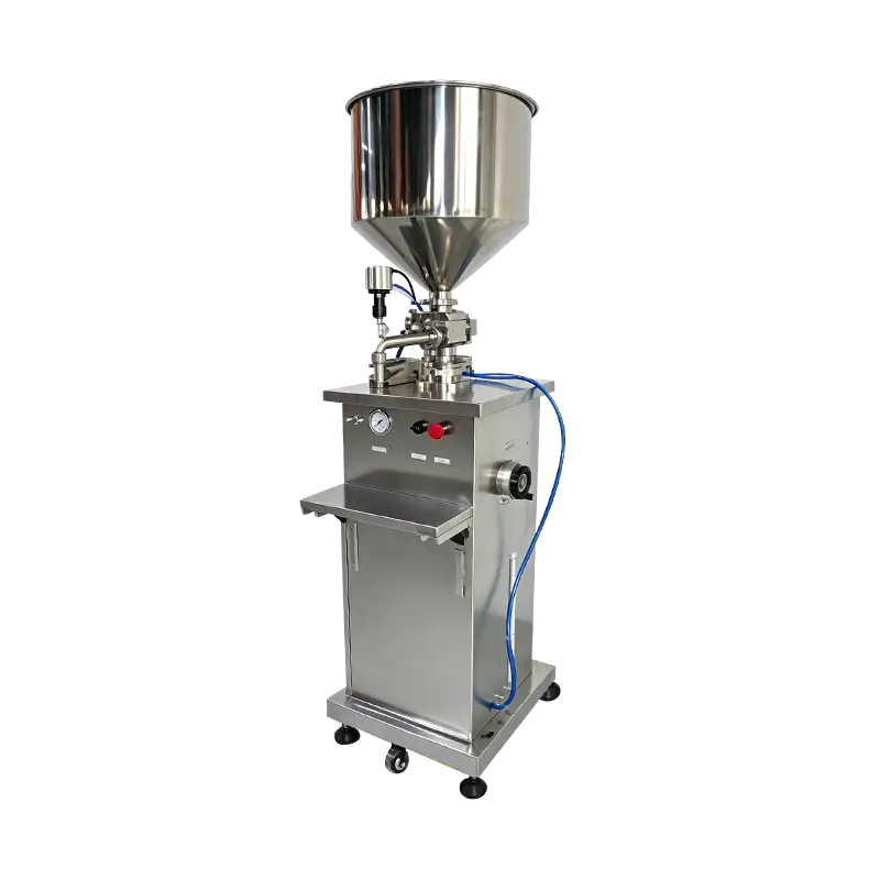 Full Pneumatic Single-Head Piston Filling Machine para sa Cosmetic Cream