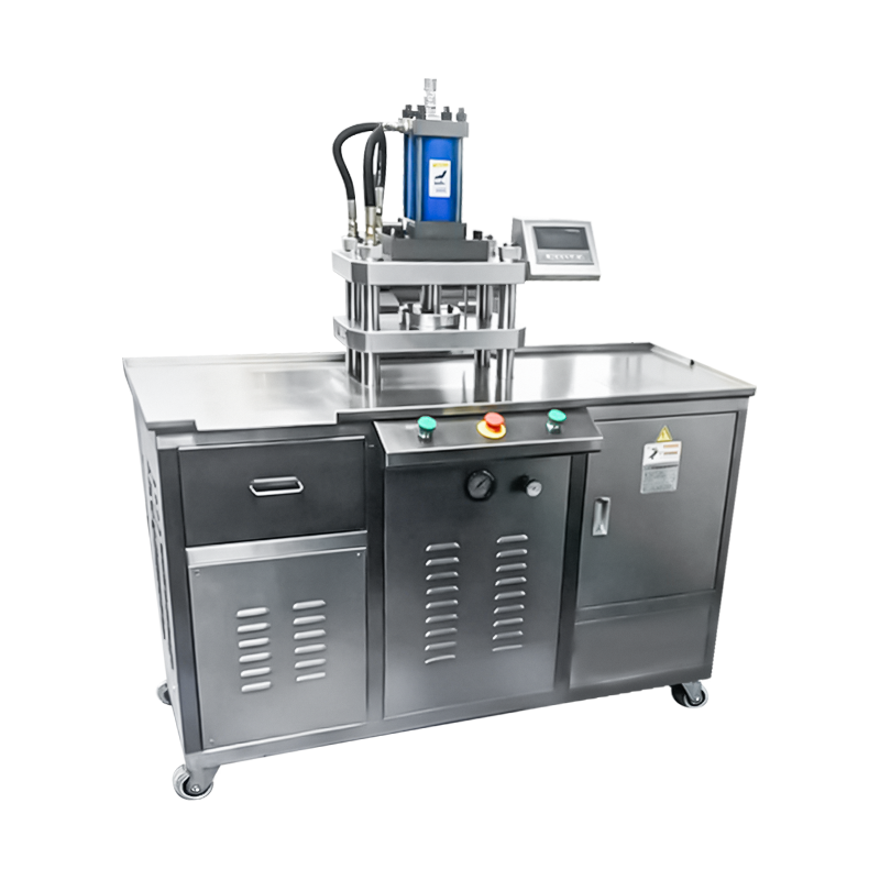 Semi-awtomatikong Top Pressing Hydraulic Powder Compacting Machine Para sa Makeup